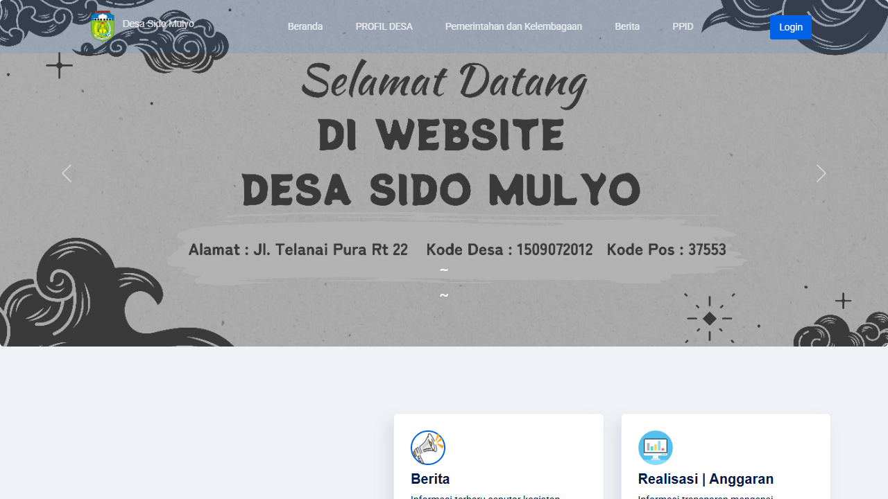 Web desa platform